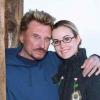 Johnny et Laeticia Hallyday à Courchevel en 2003