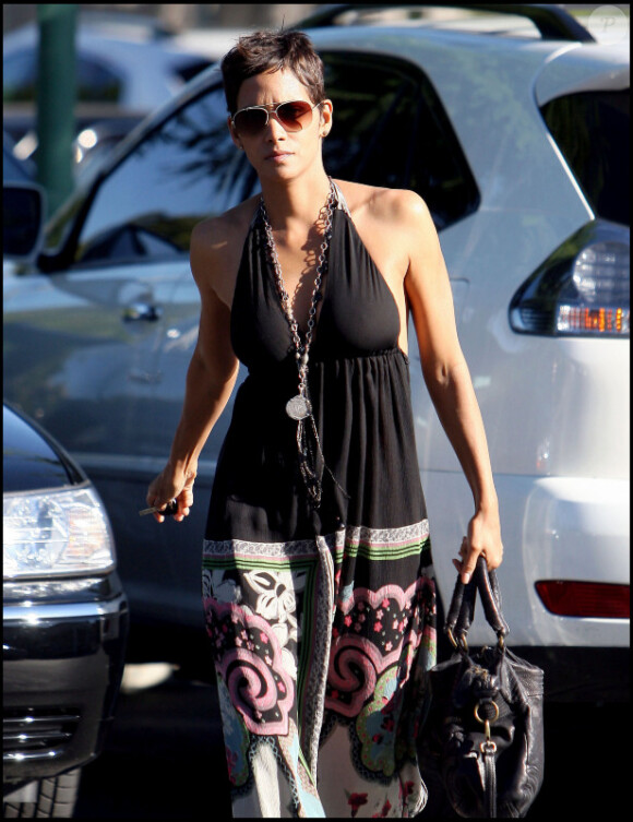 Halle Berry fait du shopping à Los Angeles (13 novembre 2010)