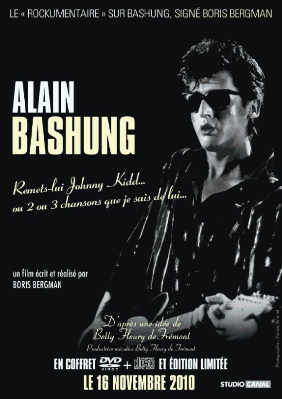 Le coffret Alain Bashung, édité par Studio Canal, disponible en novembre 2010.