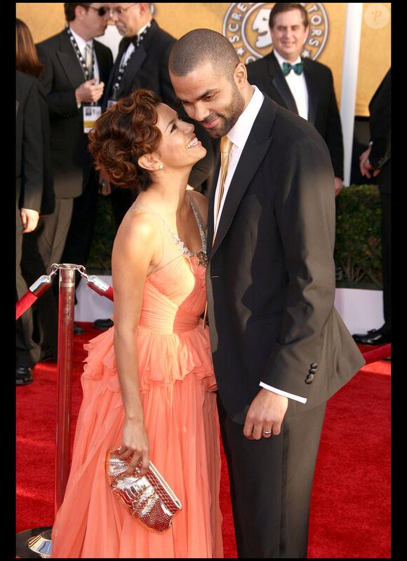Eva Longoria et Tony Parker amoureux comme au premier jour à Los Angeles le 29 janvier 2009.