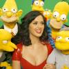 Katy Perry pour son apparition dans Les Simpsons