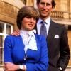 Charles et Diana, en février 1981, posent après l'annonce de leurs fiançailles.