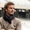 David Beckham et Lord Coe visitent le chantier du stade olympique de Stratford, à Londres, le 29 novembre 2010
