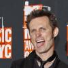 Le gorupe Green Day aux VMA's, à New York, le 13 septembre 2009. À gauche, Mike Dirnt
