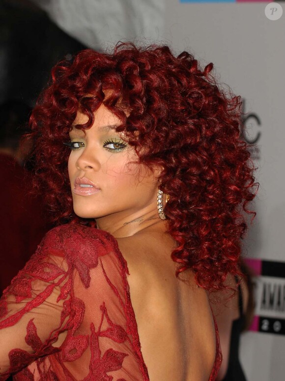 Rihanna aux American Music Awards, le 21 novembre 2010