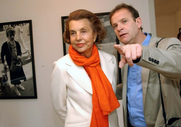 Lilliane Bettencorut et François-Marie Banier, 2004