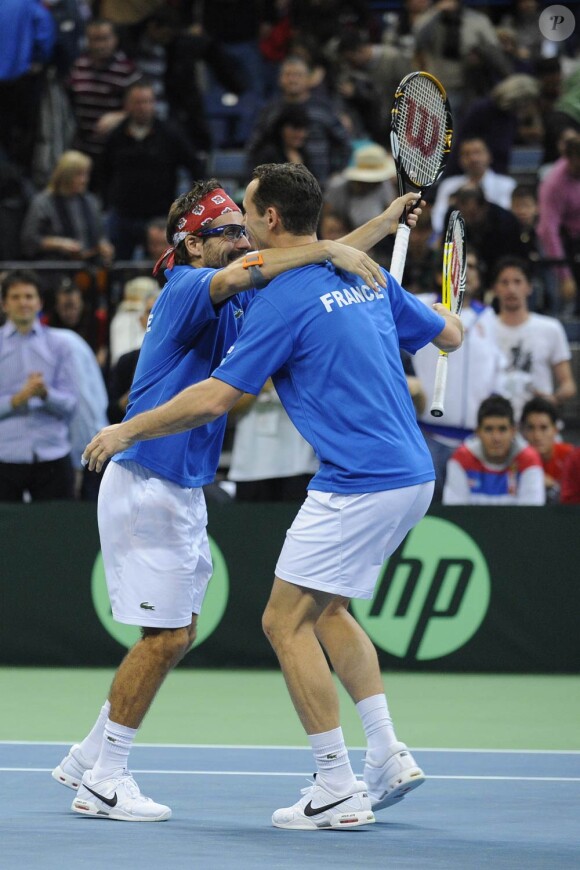 Samedi 4 décembre 2010, Arnaud Clément et Michaël Llodra sont venus à bout de la paire serbe pour apporter à la France un deuxième point crucial en finale de la Coupe Davis, à Belgrade.
