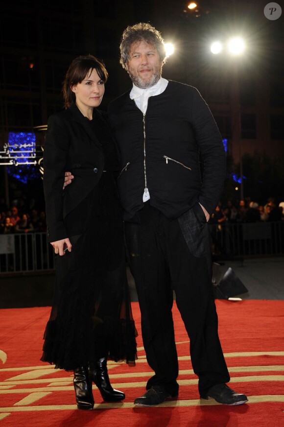 Malcom Venville et sa femme lors de la soirée hommage au cinéma français lors de la dixième édition du Festival International du Film de Marrakech