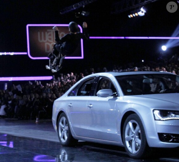 Un accident est survenu en direct à la télévision allemande sur le plateau de Wetten Dass ?, samedi 4 décembre 2010.