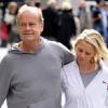 Kelsey Grammer et sa fiancée Kayte Wash à New York en octobre 2010