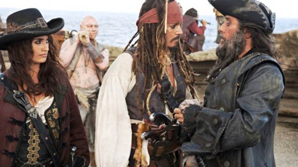 Pirates des Caraïbes 4 : Nouvelles images avec Johnny Depp et Penélope Cruz !