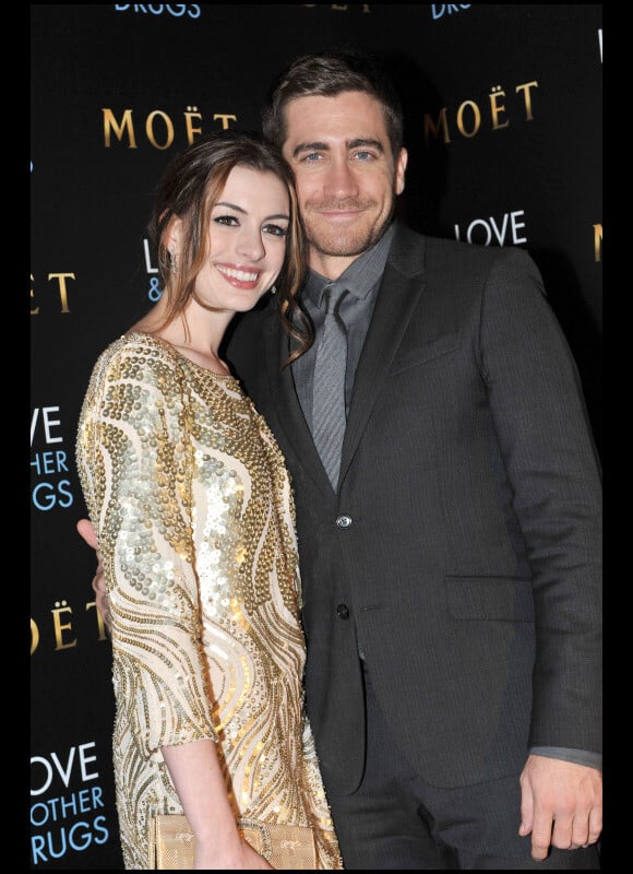 Anne Hathaway et Jake Gyllenhaal à la première du film Love and other drugs à Sydney, le 6 décembre 2010.