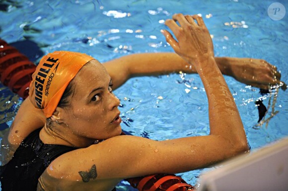 Laure Manaudou en bassin en 2008