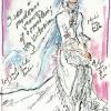 Robe imaginée par Karl Lagerfeld pour le mariage de Kate Middleton