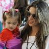 Alessandra Ambrosio, Jaime Mazur et leur fille Anja s'envolent pour d'autres horizons. LAX fin décembre.