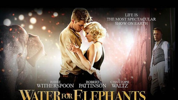 Quand Robert Pattinson s'éclate avec Reese Witherspoon et des éléphants !