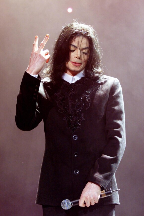 Michael Jackson, en avril 2001 à Londres.