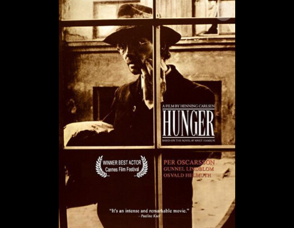Le film La Faim (Hunger), pour lequel Per Oscarsson a eu le prix d'interprétation à Cannes en 1966