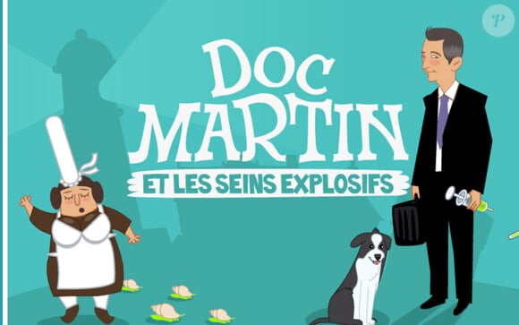 Doc Martin et les seins explosifs, un jeu viral sur TF1.fr