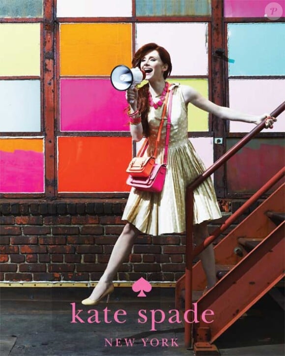 Bryce Dallas Howard nouvelle égéride de la marque Kate Spade.