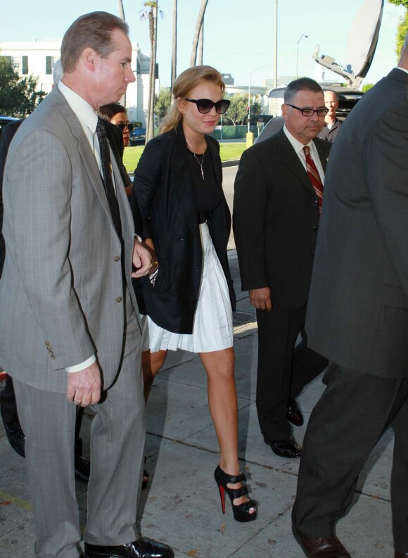 Lindsay Lohan, Los Angeles, le 24 septembre 2010