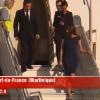 Nicolas et Carla Sarkozy arrivent en Martinique le 7 janvier 2011