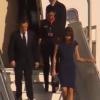 Nicolas et Carla Sarkozy arrivent en Martinique le 7 janvier 2011