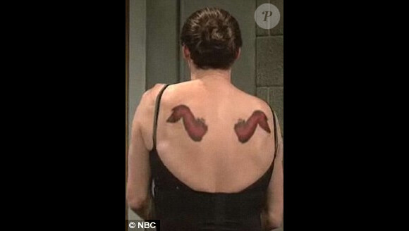Jim Carrey dans la parodie de "Black Swan" lors de l'émission Saturday Night Live