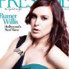 Rumer Willis en couverture du magazine Prestige.