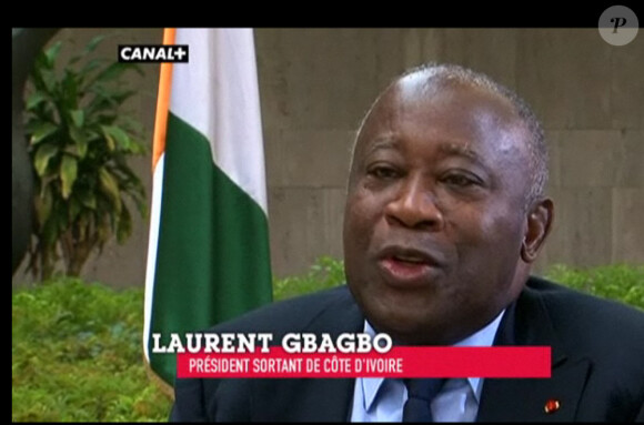 Michel Denisot interview Laurent Gbagbo pour Le Grand Journal sur Canal +