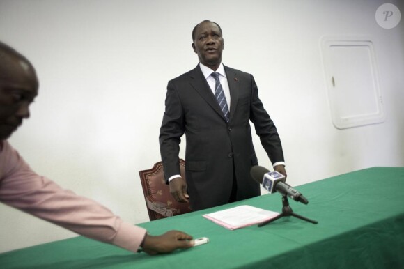 Alassane Ouattara, président ivoirien