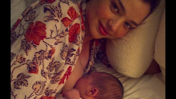 Miranda Kerr : la jolie maman vous présente son petit garçon qui s'appelle...