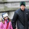 Michael Douglas et sa fille Carys le 19 janvier 2011 à New York