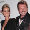 Johnny Hallyday et sa femme Laeticia