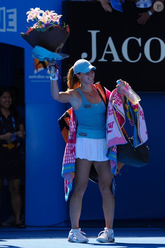Alizé Cornet, éliminée lors de l'Open d'Australie 2011