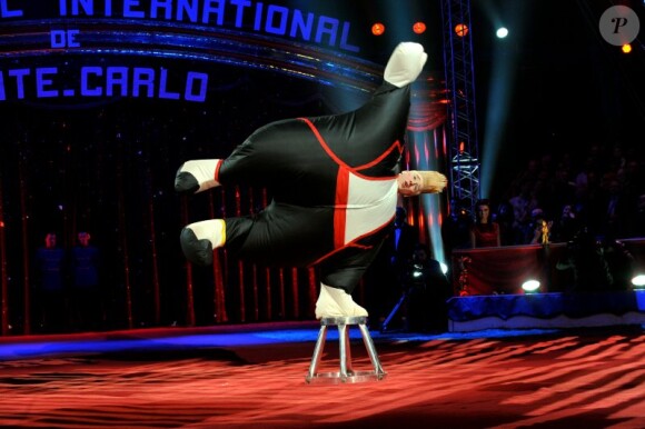 Seconde soirée du 35 festival international du cirque de Monte-Carlo, le vendredi 21 janvier.