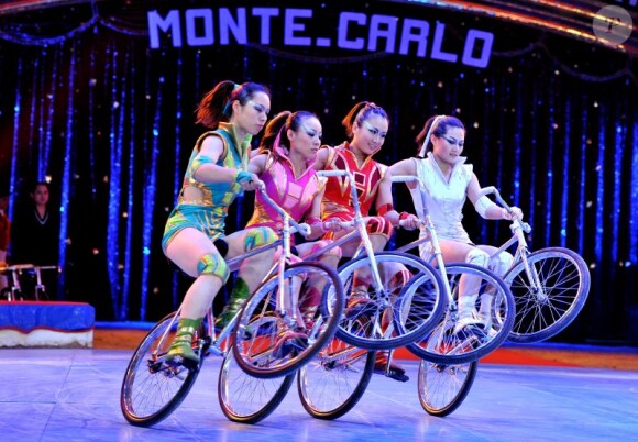 Seconde soirée du 35 festival international du cirque de Monte-Carlo, le vendredi 21 janvier.