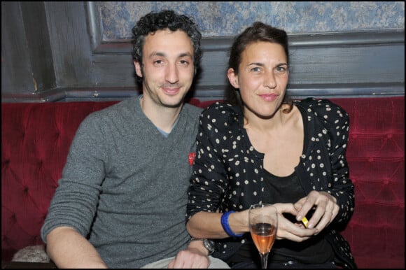 Jérôme Dreyfuss et son épouse la créatrice Isabel Marant lors de la soirée Burlesque au Jamel Comedy Club le 23 janvier 2011
 