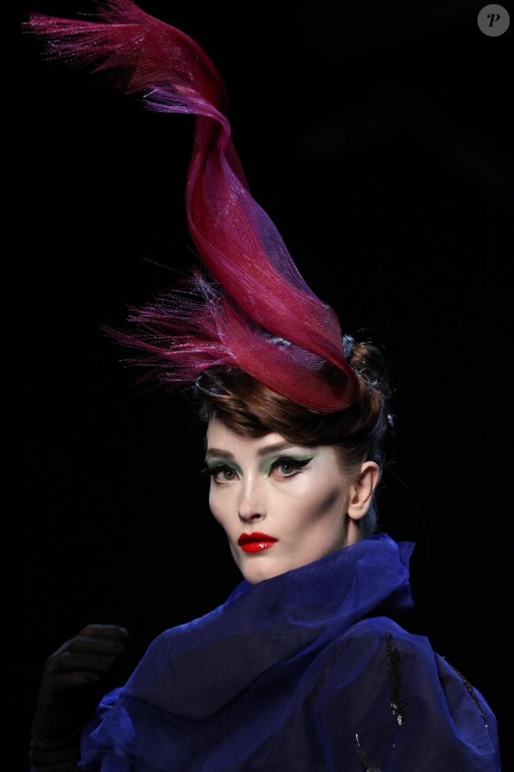 Le défilé Christian Dior à la Fashion Week parisienne, le 24 janvier 2011.