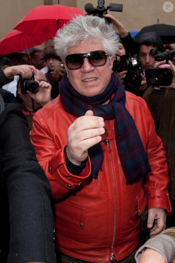 Pedro Almodovar à Paris, le 24 janvier 2011.