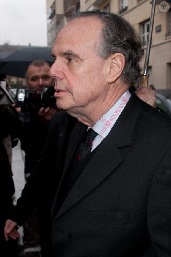 Frédéric Mitterand à Paris, le 24 janvier 2011.