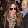 Vanessa Paradis au défilé Haute-Couture Chanel printemps-été 2011 durant la Fashion Week parisienne, le 25 janvier 2011.