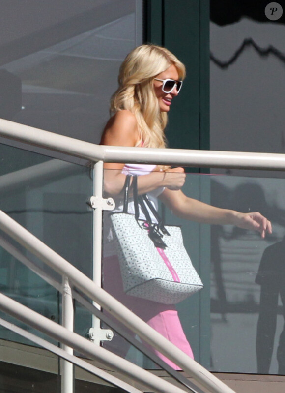 Paris Hilton à Los Angeles, le 25 janvier 2011.