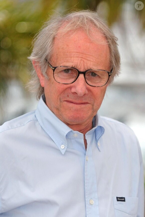 Le réalisateur Ken Loach, lors du Festival de Cannes 2010.