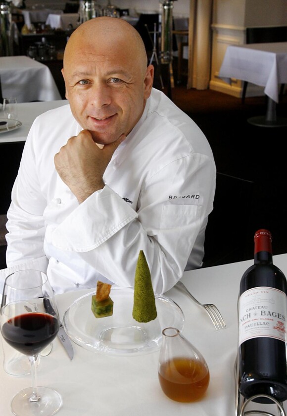 Ci-dessus Thierry Marx, le chef connu pour sa cuisine moléculaire, est tous les jeudis soirs sur M6 dans Top Chef.