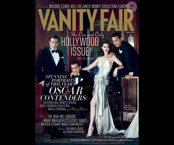 La couverture de l'édition Hollywood 2011 de Vanity Fair