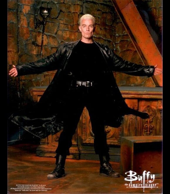 James Marsters dans le rôle de Spike dans la série Buffy et les Vampires