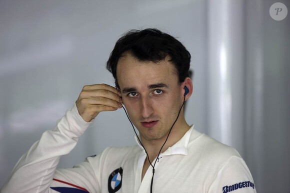 Robert Kubica victime d'un grave accident lors d'un rallye près de Gênes, en Italie, le 6 février 2011.