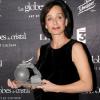 Kristin Scott Thomas à la cérémonie des Globes de Cristal, le 7 février 2011, à Paris.