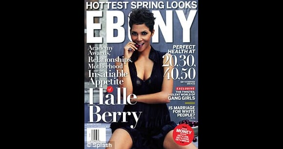Halle Berry en couverture du magazine Ebony
